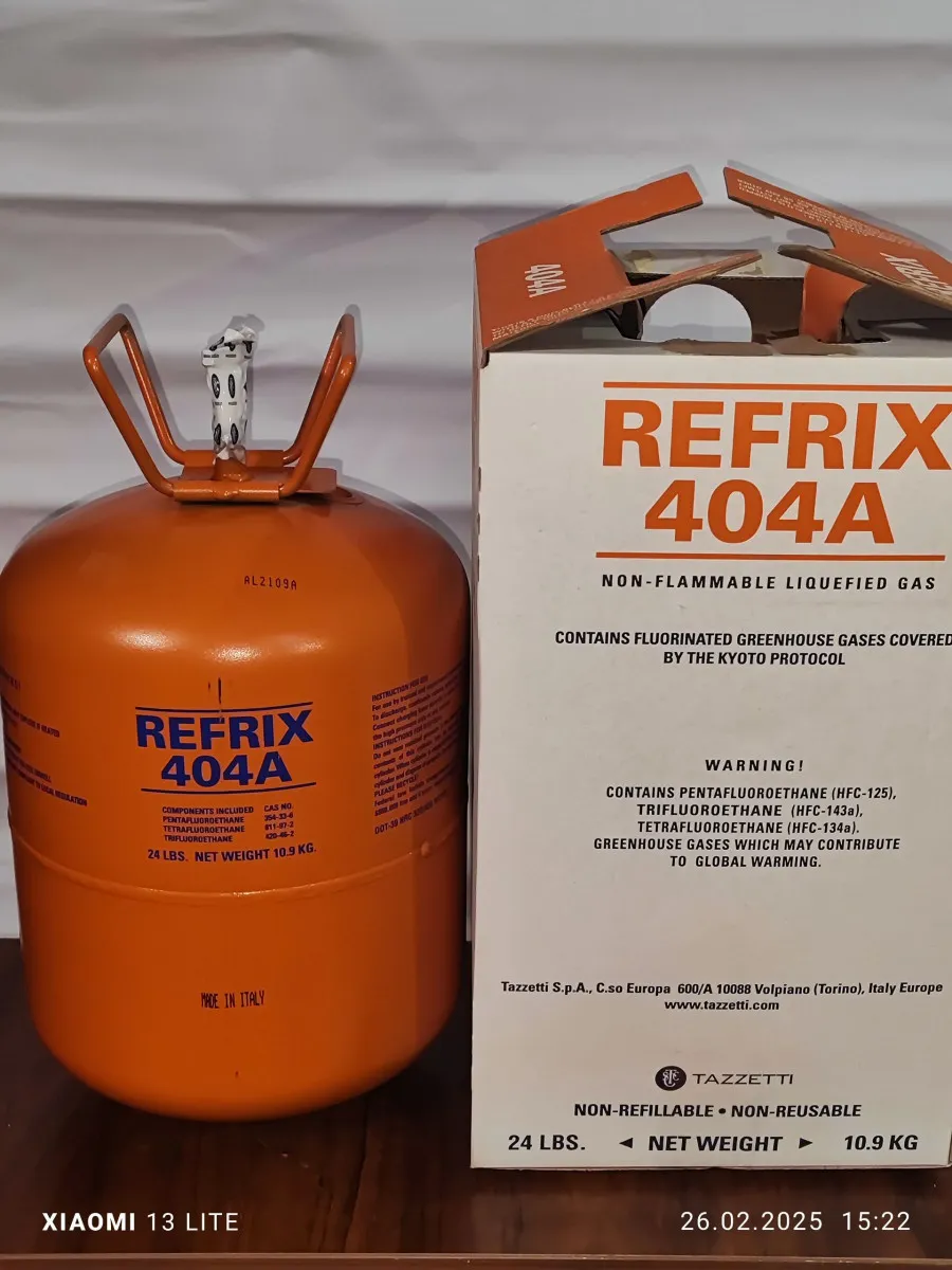 Freon R-404A Tazzetti Refrix® (Italiya)