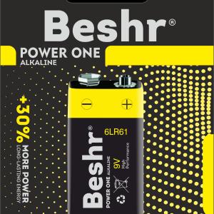 Батарейка Beshr Power One Alkaline 9V