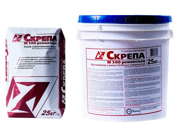 Quruq qurilish aralashmasi SKREPA M500 REPAIR
