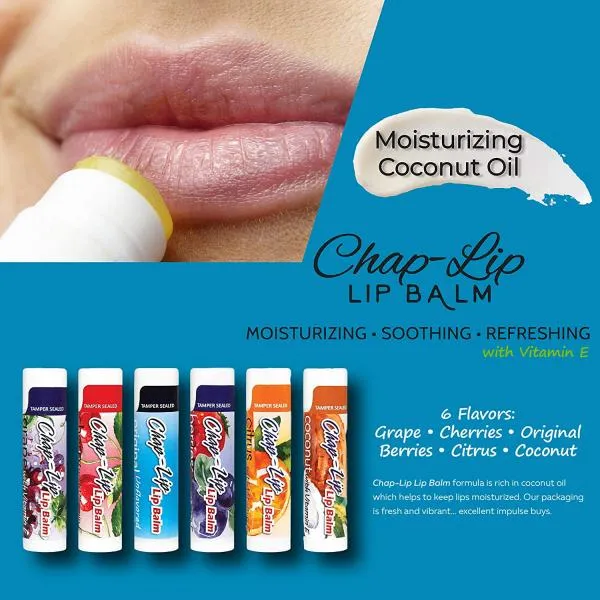 Chap Lip - 100% AQShda ishlab chiqarilgan (Kaliforniya)