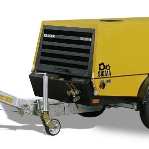 Дизельный винтовой компрессор на шасси Kaeser M31
