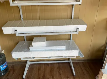 Ko'pikli polistirolga asoslangan sendvich devor panellari, panel qalinligi - 50-150 mm