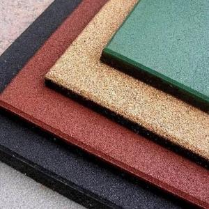 Резиновые плитки для террасы