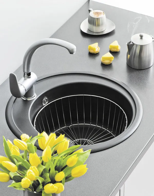 Oshxona uchun lavabo AlfaGrant modeli GRANTPRIM (AG-002).
