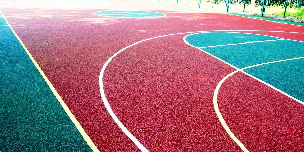 Basketbol maydoni uchun kauchuk qoplama