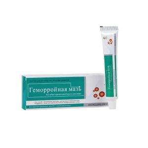 Gemorroy uchun yallig'lanishga qarshi malham Baxt