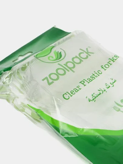 Zoolpack shaffof plastik vilkalar (50)