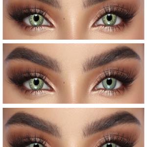 AD3-01 D.GRAY  0.00 2PS  Цветные СЕРЫЕ контактные линзы, для красоты. 2 Линзы.
