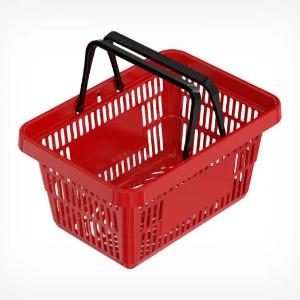 2 ta plastik tutqichli plastik savat