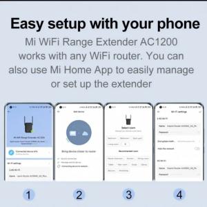 Mi repiter AC 1200 - WIFI to'lqinini kuchaytiruvchi