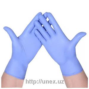 Перчатки латексные (неопудренные)
