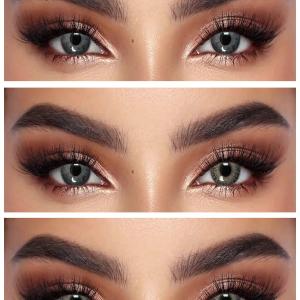 S3-641 TIGER GRAY  0.00 Цветные СЕРЫЕ контактные линзы, для красоты. 1 Линза