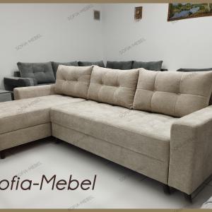 Раздвижной "VIOLA уголок" с широким спальным местом и двумя  бельевыми ящиками.