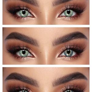 S3-533 BLUE  0.00  Цветные ГОЛУБЫЕ контактные линзы, для красоты. 1 Линза