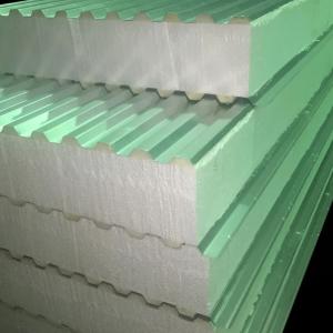 Кровельные сэндвич панели RAL 3005 -бордовые, RAL 5005 – синие,  толщина 90мм