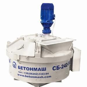 Бетонный смеситель Панмиксер-Pan Mixer