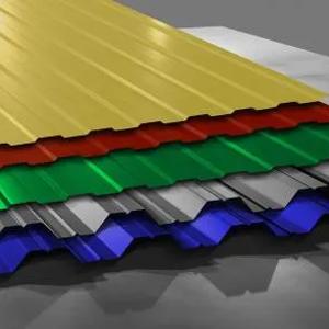 Профилированные металлические листы (окрашенные)