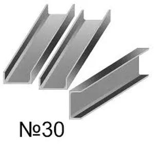 Швеллер 30П по ГОСТ 8240-97,535-2005, марка стали 3сп/пс