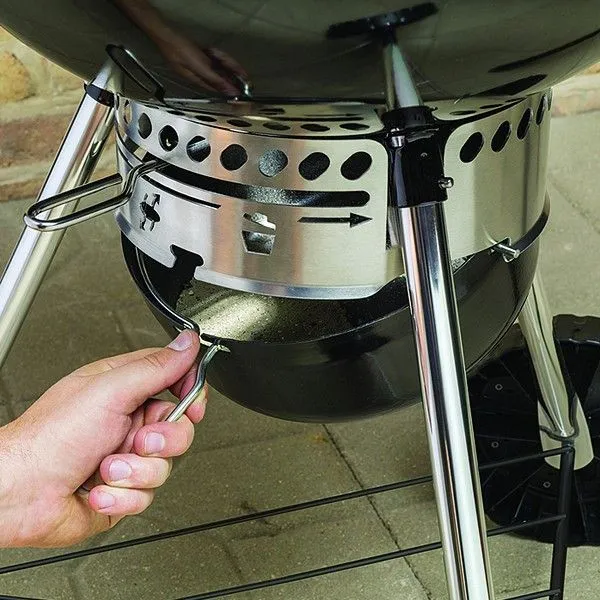 Ko'mirli barbekyu grill Weber Master-Touch GBS E-5750 57 sm, 5 yillik kafolat bilan