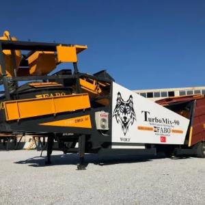 Мобильная бетоносмесительная установка Turbomix-90