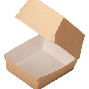 Коробка для гамбургера 13*13*11 см, Крафт