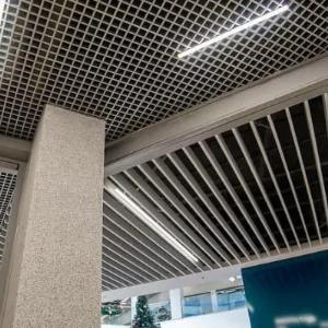 Подвесной потолок Грильято Классический из оцинкованного металла от Производителья