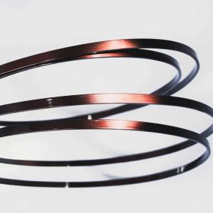 Прямоугольный эмаль провод обмоточный (эмальпровод) из меди ПЭТП-200