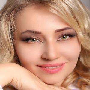 NA-08 HONEY GREEN  0.00  Цветные ЖЁЛТЫЕ контактные линзы, для красоты. 1 Линза