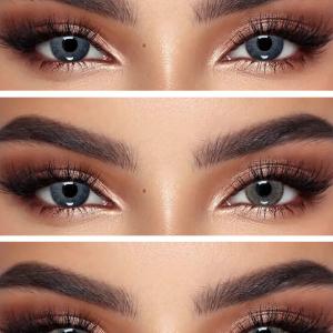 LUNA NATURAL ALMOND 0.00 2PS  Цветные КАРИЕ контактные линзы, для красоты. 2 Линзы.