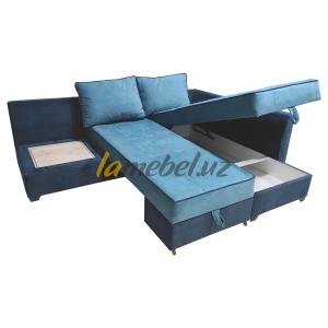 Диван раскладной «Rio Blue»