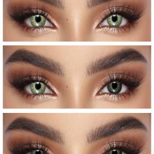 S2-051 GRAY  0.00  Цветные СЕРЫЕ контактные линзы, для красоты. 1 Линза