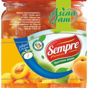 Джем Ежевика 0,43л/1 банка