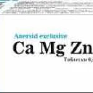 Витаминные препараты Anersid exclusive Zn, Ca, Mg