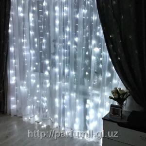 Гирлянда для декора 3×3 метра, водонепроницаемая