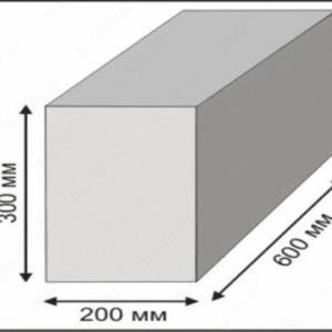 Гипсоблок D=500 