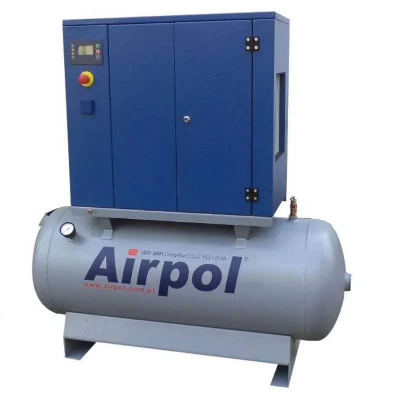 Маслянные и безмаслянные  винтовые компрессоры  AIRPOL