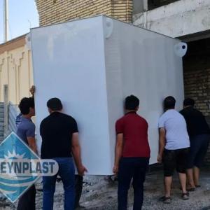 Эко-ёмкость из полипропилена 6м3, тонн прямоугольная для воды, бак