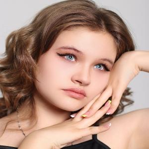  LUNA NATURAL POP GRAY  0.00 Цветные СЕРЫЕ контактные линзы, для красоты. 1 Линза
