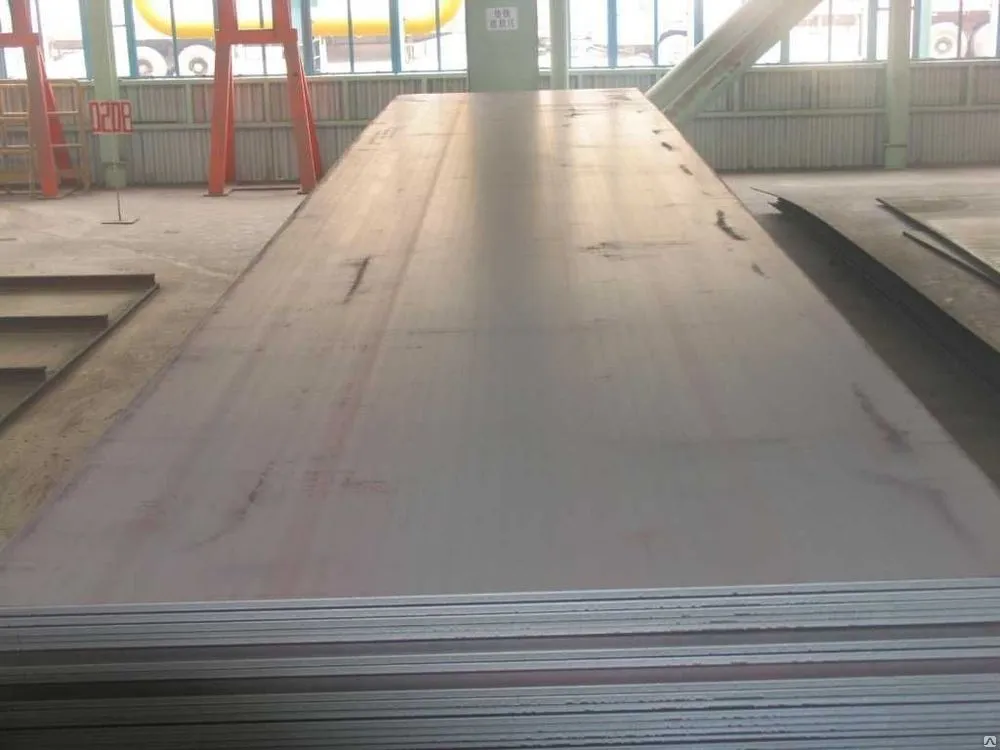Issiq haddelenmiş po'lat plitalar 20.00 * 1500 * 6000 mm