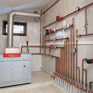 Установка импортных котлов отопления