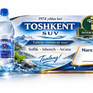 Газированная Ташкентская вода