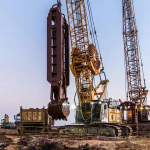 Канатный экскаватор LIEBHERR