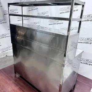 Zanglamaydigan po'latdan yasalgan stollar