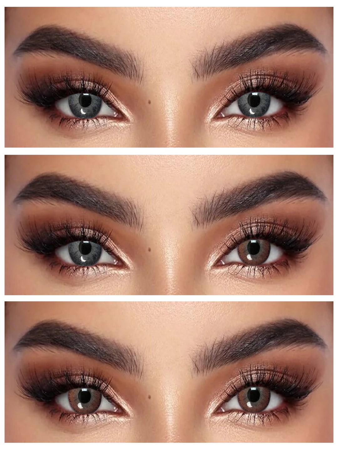  NA-14 HAZEL 0.00 Цветные КАРИЕ контактные линзы, для красоты. 1 Линза