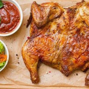 Sosli qovurilgan tovuq