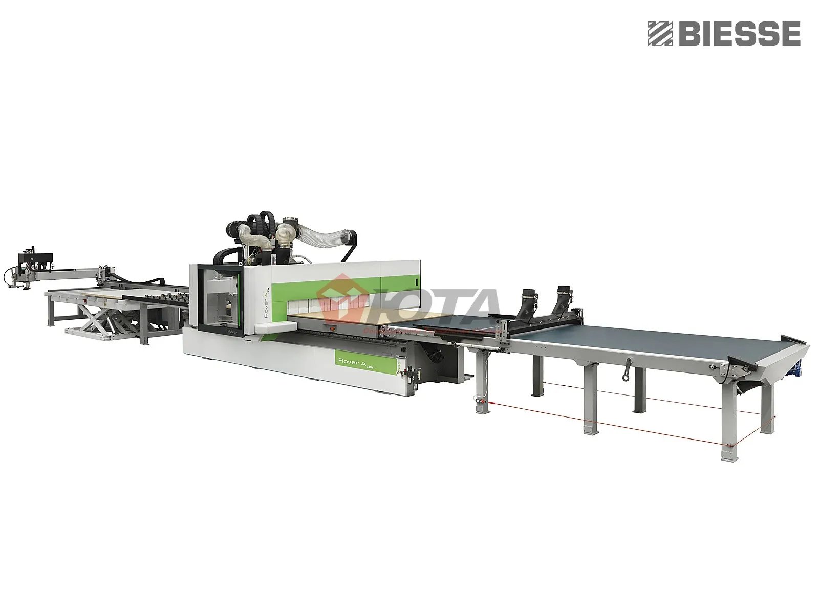 Biesse Rover CNC yog'ochga ishlov berish markazi