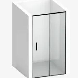 Dush kabinasi, 1-model (qora)