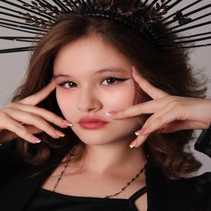 NA-13 DARK BROWN 0.00 2PS с Раствором Цветные КАРИЕ  2 Линзы+Раствор в Подарок
