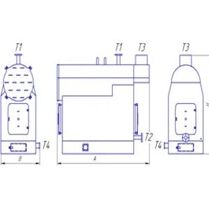 Котел ASB 600 тв (6000 м2)