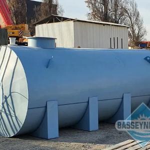 Suv uchun gorizontal shaklda 15m3 plastik eko-sig'im, 15 000 litr, idish, bak